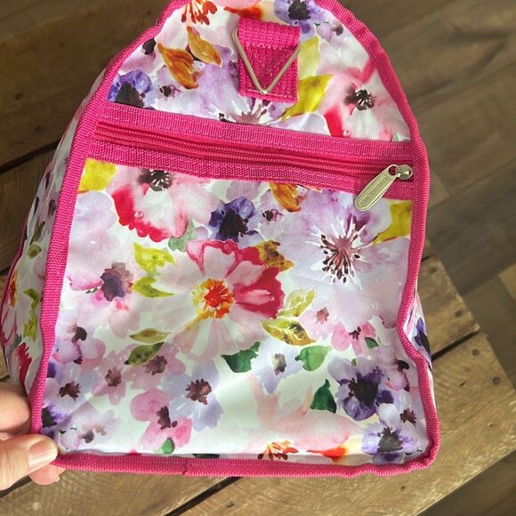 NWT Karriage-Mate Women's Floral Night Weekender Bag Pink OS - Picture 8 of 10